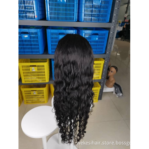 Wholesale Factory Price 100% Human Hair Lace Wigs Brazilian 13x6 Virgin Cuticle Aligned Hair Lace Front Wig